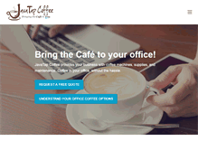 Tablet Screenshot of javatapcoffee.com